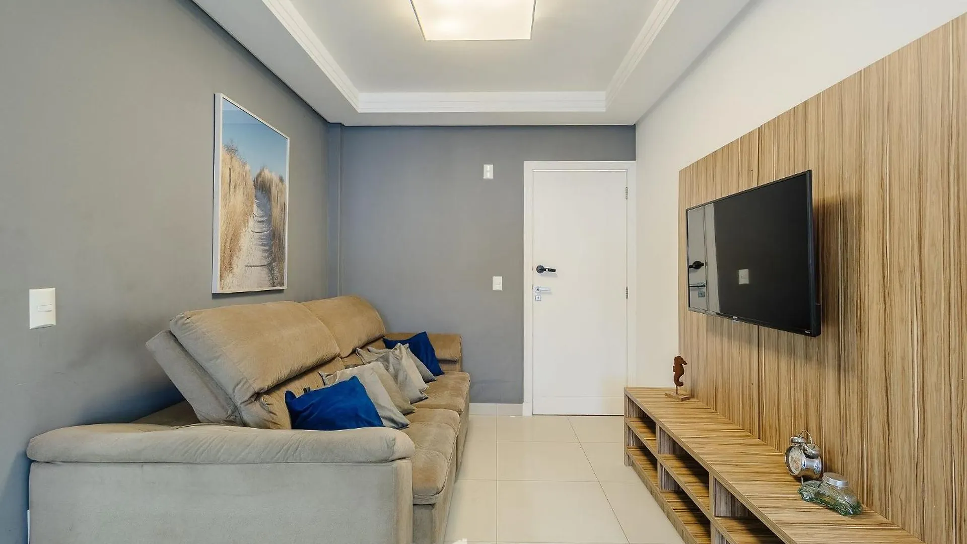 Apto 2Q Churrasq. Garagem 550M Da Praia Zuc0703 Balneário Camboriú 브라질